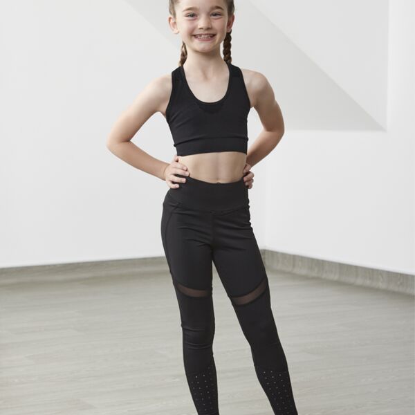 Tombo Kids Panelled Leggings Thumbnail