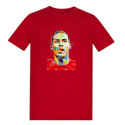 Virgil Van Dijk T-Shirt Kids (Cotton) Thumbnail