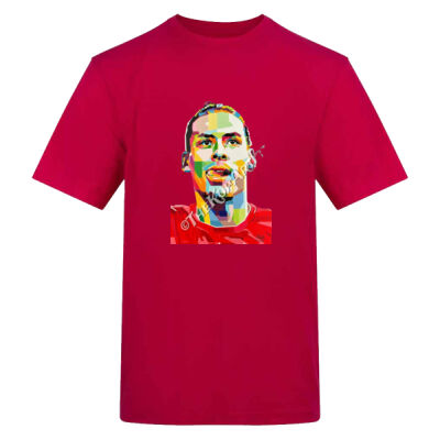 Virgil Van Dijk T-Shirt (Cotton) Thumbnail