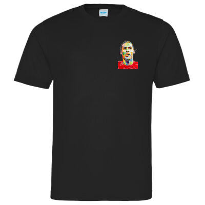 Virgil Van Dijk T-Shirt Small Image (Polyester) Thumbnail