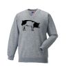 Russell Schoolgear Kids V Neck Sweatshirt Thumbnail
