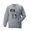 Russell Schoolgear Kids V Neck Sweatshirt Thumbnail