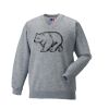 Russell Schoolgear Kids V Neck Sweatshirt Thumbnail