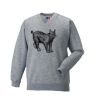 Russell Schoolgear Kids V Neck Sweatshirt Thumbnail