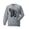 Russell Schoolgear Kids V Neck Sweatshirt Thumbnail