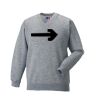 Russell Schoolgear Kids V Neck Sweatshirt Thumbnail