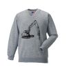 Russell Schoolgear Kids V Neck Sweatshirt Thumbnail