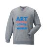 Russell Schoolgear Kids V Neck Sweatshirt Thumbnail