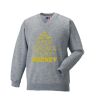 Russell Schoolgear Kids V Neck Sweatshirt Thumbnail