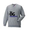 Russell Schoolgear Kids V Neck Sweatshirt Thumbnail